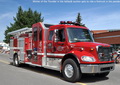 Winner of the Thunder in the Valley auction gets to ride a firetruck in the parade