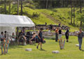 The fireworks for Thunder in the Valley are wired up over 2 days prior to the event