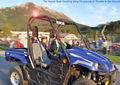 The Rescue Quad travelling along the grounds at Thunder in the Valley