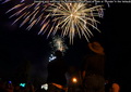 Standing and watching the fireworks fill your field of view at Thunder in the Valley