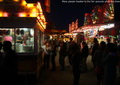 Many people headed to the fair grounds after the show