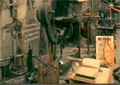 Everything a blacksmith needs to make tools to horseshoes