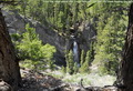 From the ridge above Star Creek Falls you can see the creek feeding the falls