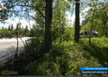 A campsite close to the river at Castle Falls