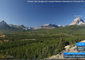 Chinook Lake Campground is located between Crowsnest and Tecumseh Mtns