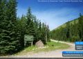 The entrance to Honeymoon Creek Provincial Recreation Area