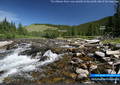 The Oldman River runs parallel to the north side of the loop road
