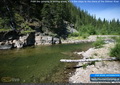 From the camping & tenting areas, it's a few steps to the short of the Oldman River