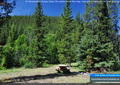 At Honeymoon Group Camp the spots along the loop road are suitable for RV's or tenting