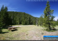 An open area along the loop road at Honeymoon Group Camp
