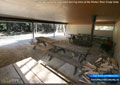 The group shelter has a large wood-burning stove at the Oldman River Group Camp