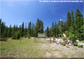The entrance to Racehorse Creek Provincial Recreation Area